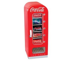 vending machine style fridge