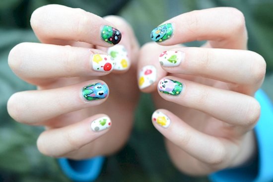 video-game-nail-art-animal-crossing