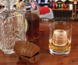 whisky barrel ice cube mold