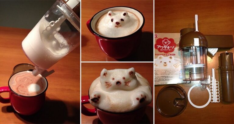 3D Latte Art Awataccino Machine