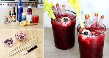 Beet And Bloody Mary Cocktail