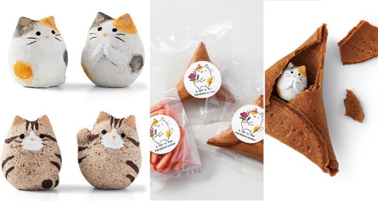Cat Fortune Cookies Felissimo