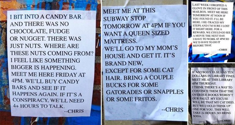 Chris Random Hilarious Flyers