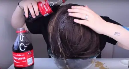 Coca Cola On Hair Tip
