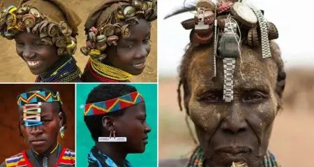 Eric Lafforgue Ethiopian Tribes Fashion