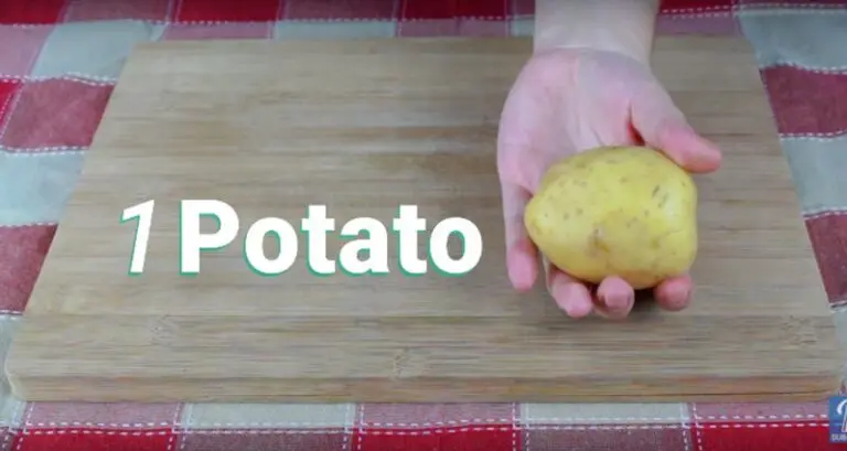 How To Peel A Potato Quickly