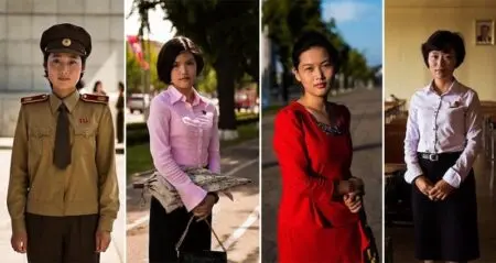 Photographs North Korea Women Mihaela Noroc