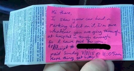Stranger Pays Hospital Parking Ticket
