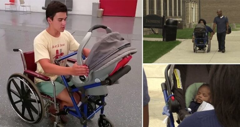 Stroller Wheelchair Invented Alden Kain