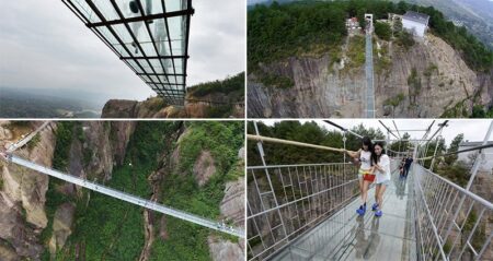 World's Longest Glass Bridge China