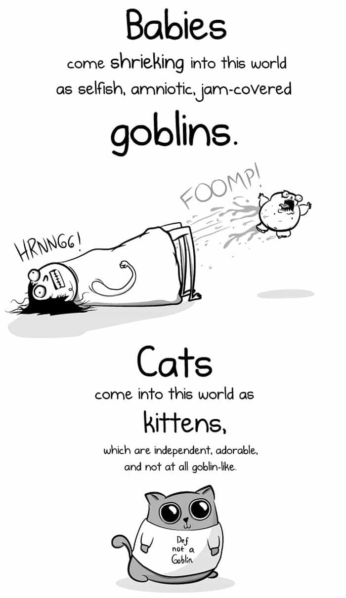 babies vs kittens