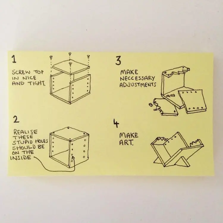 These Sticky Note Illustrations By Chaz Hutton Poke Fun At Everyday Life