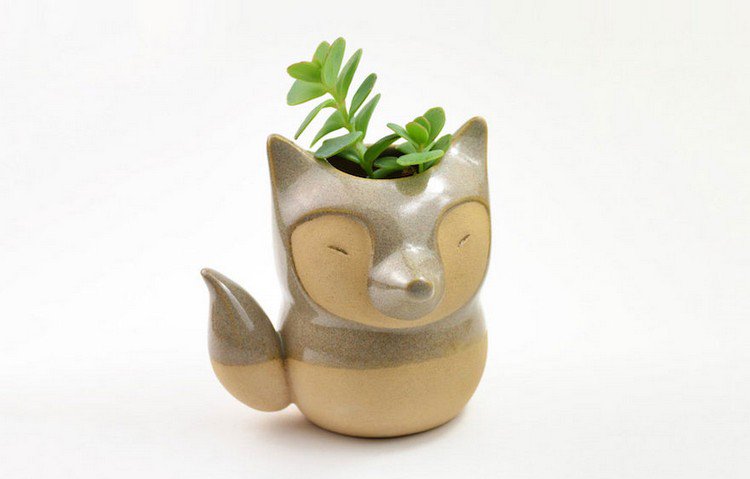 cute animal planter