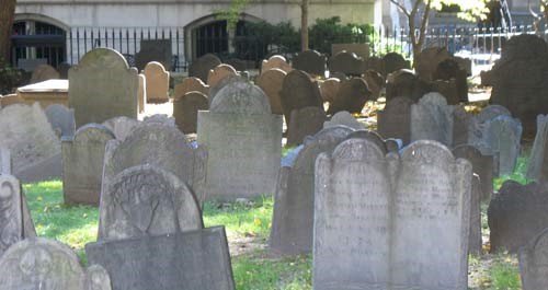 gravestones