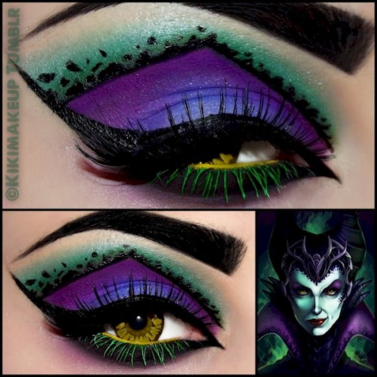 halloween-makeup-maleficent