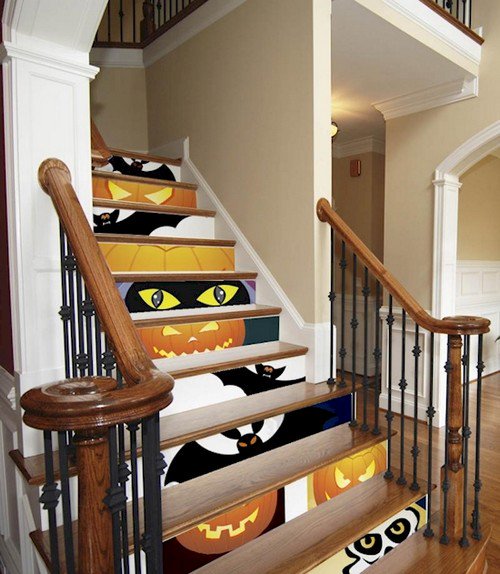 halloween stairs