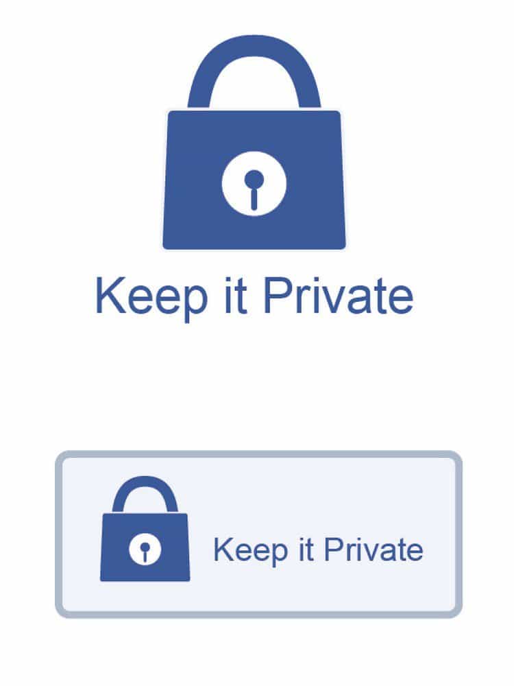 keep it private