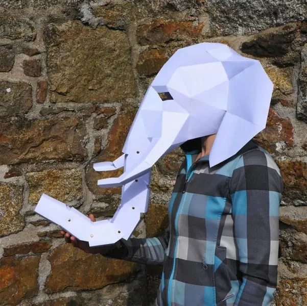 DIY 3D Masks For Halloween By Steve Wintercroft