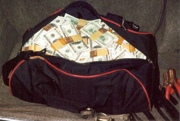 money in bag