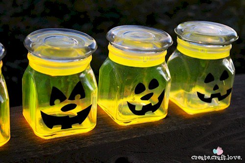 neon jars