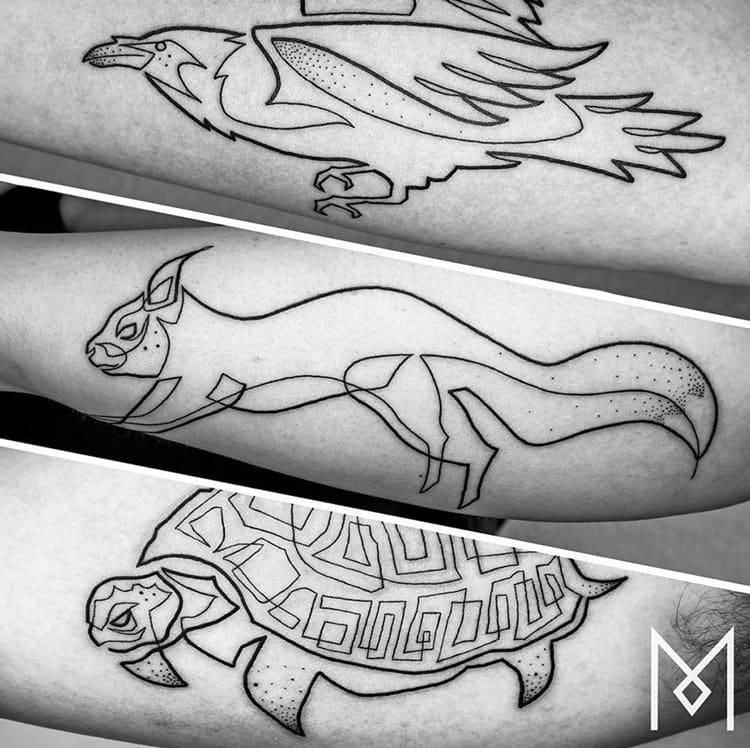 one-line-tattoo-mo-ganji-animals