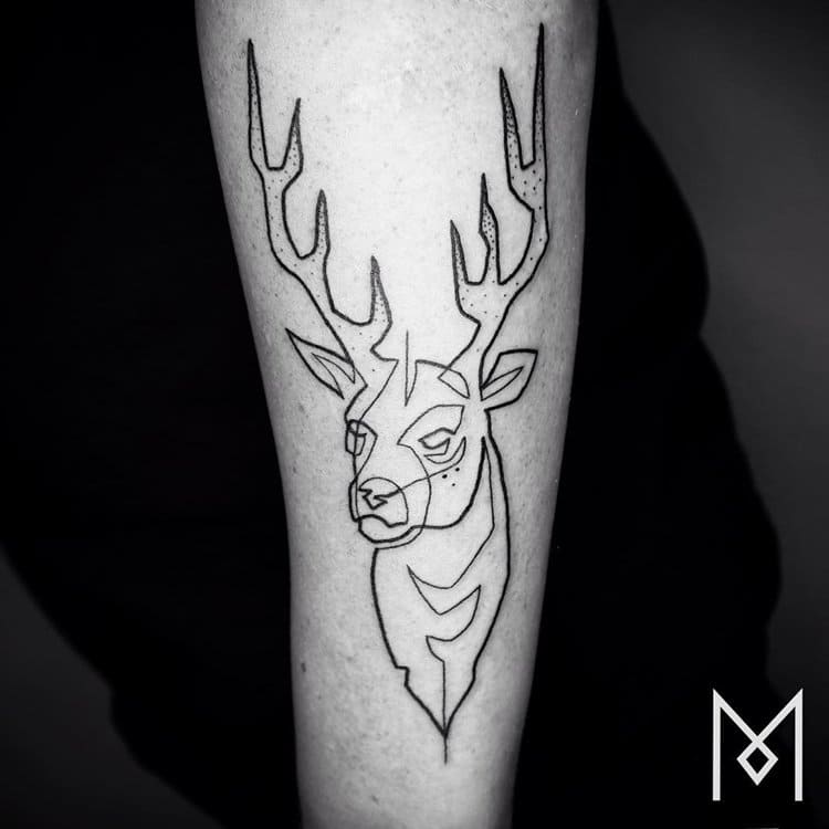 one-line-tattoo-mo-ganji-stag