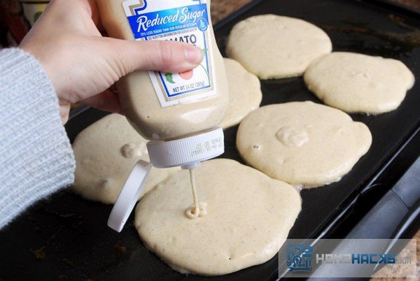 pancake mix old squeezy bottle