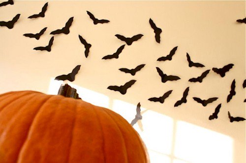 paper bats pumpkin