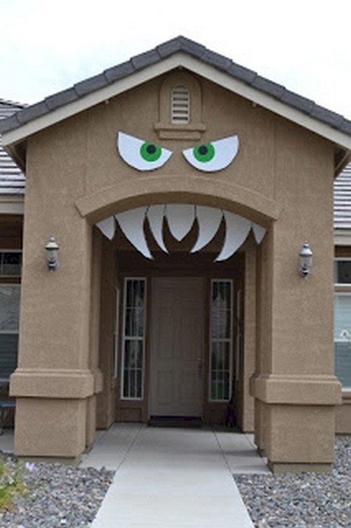 scary home entrance