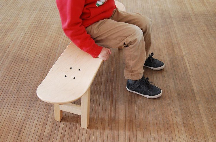skateboard chair