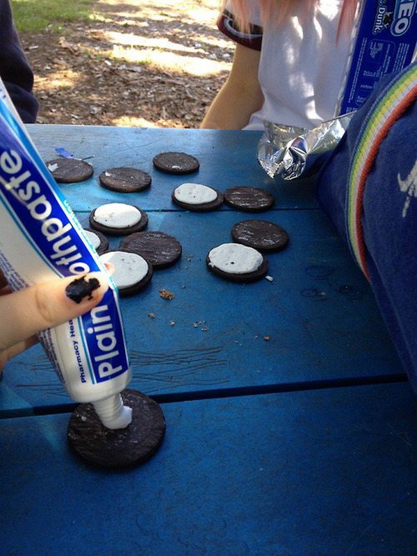 toothpaste oreos