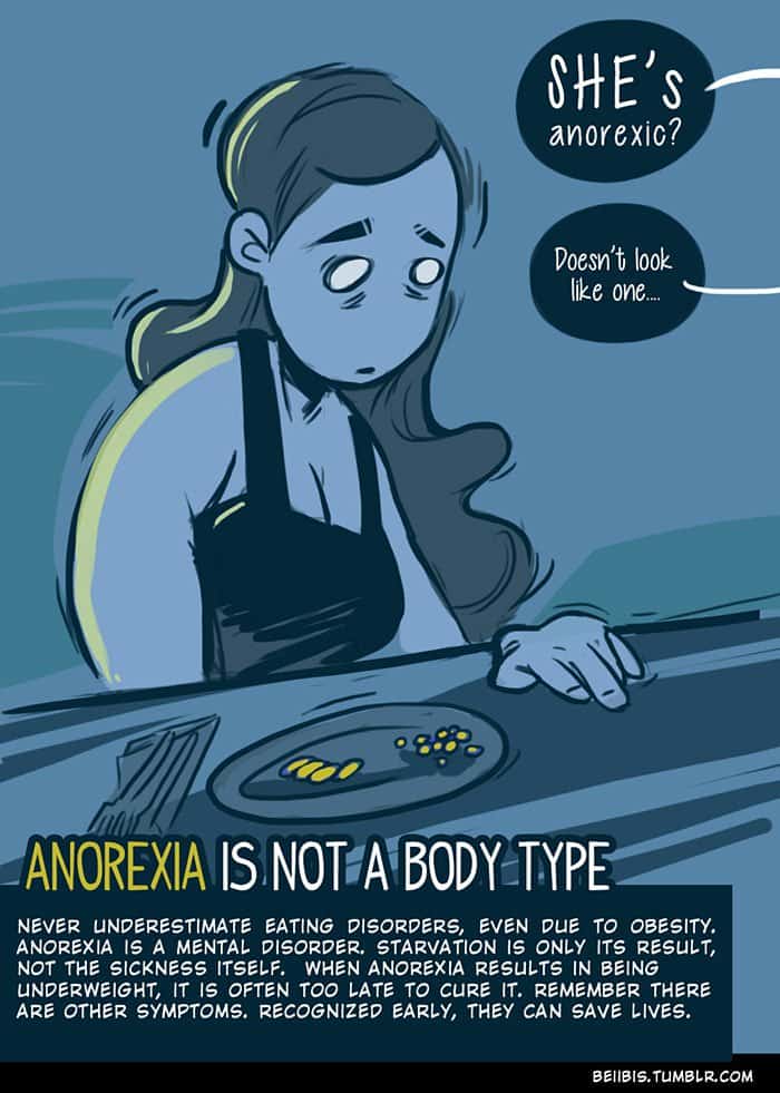 victim-blaming-illustrations-katarzyna-babis-anorexia