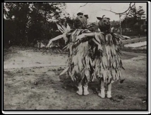 weird scarecrows