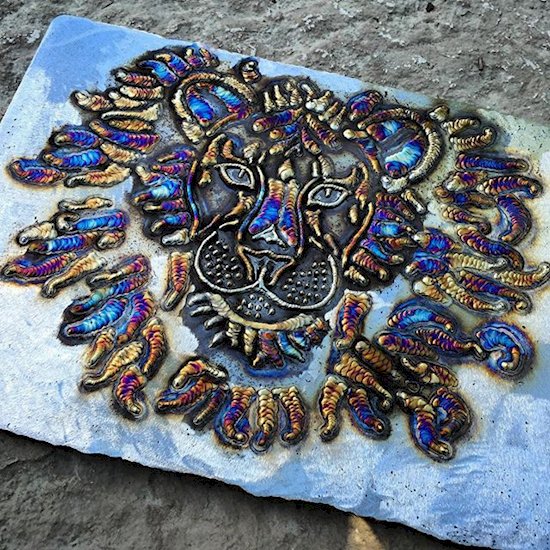 welding-art-lion