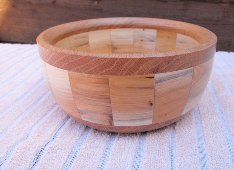 yew oak bowl