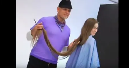 16-Year-Old Roxy First Hair Cut