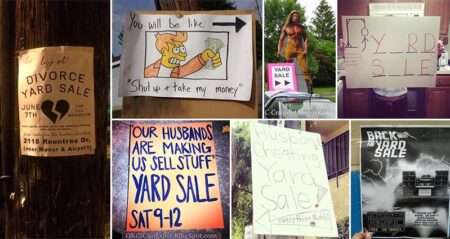 Awesome Yard Sale Signs