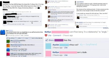 Awkward Facebook Breakups