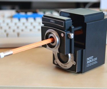 Camera Pencil Sharpener