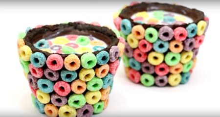 Cookie Rainbow Oreo Cups