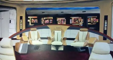 Crystal Ploszay Star Trek Mural