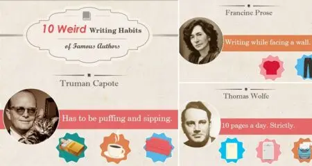 Famous Authors Weird Writing Habits