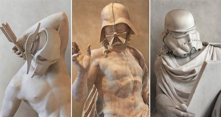 Greek Sculptures Star Wars Characters Travis Durden