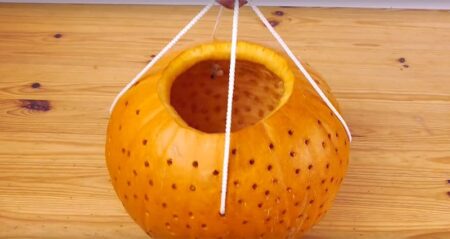 Halloween Decoration Pumpkin Disco Ball