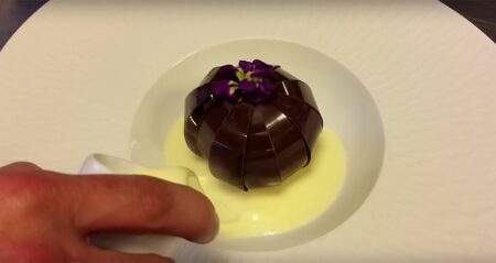 Joaquim Sousa Magical Chocolate Flower Dessert