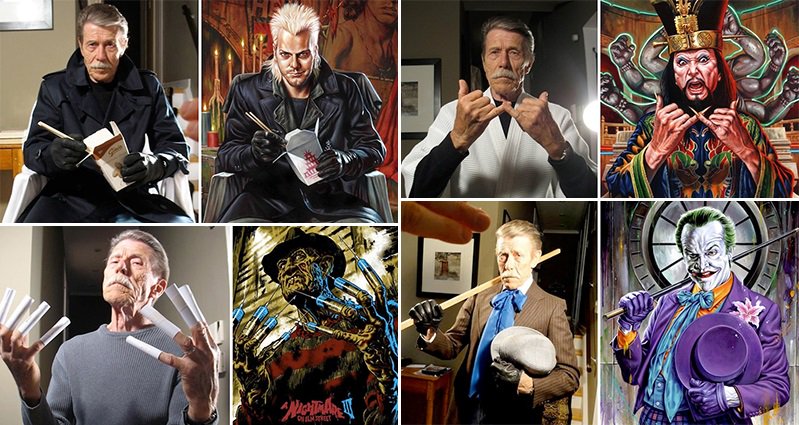 This Old Guy Became A Model To Help His Son Recreate Movie Posters And ...