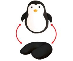 Penguin Zip And Flip Travel Pillow
