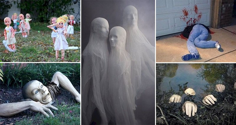 11 Horrifying Halloween  Decorations  Designed To Scare