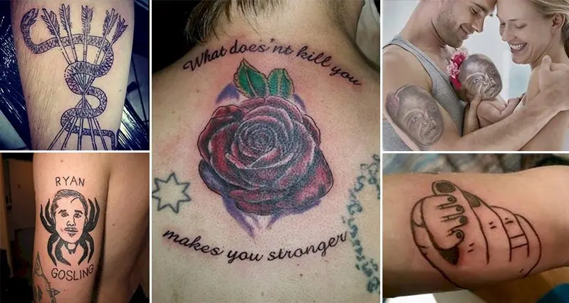 30 terrible tattoos that cause both laughter and tears (31 photos) »  Nevsedoma
