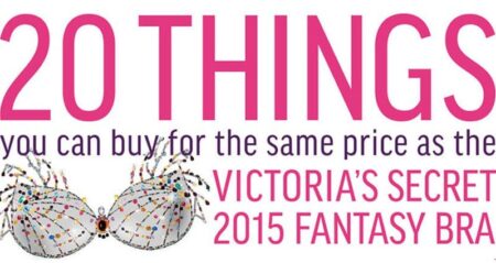 Things That Cost Same Price Victoria's Secret 2015 Fantasy Bra